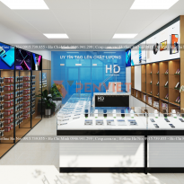 Thiết kế shop điện thoại Mobile Huy Dũng